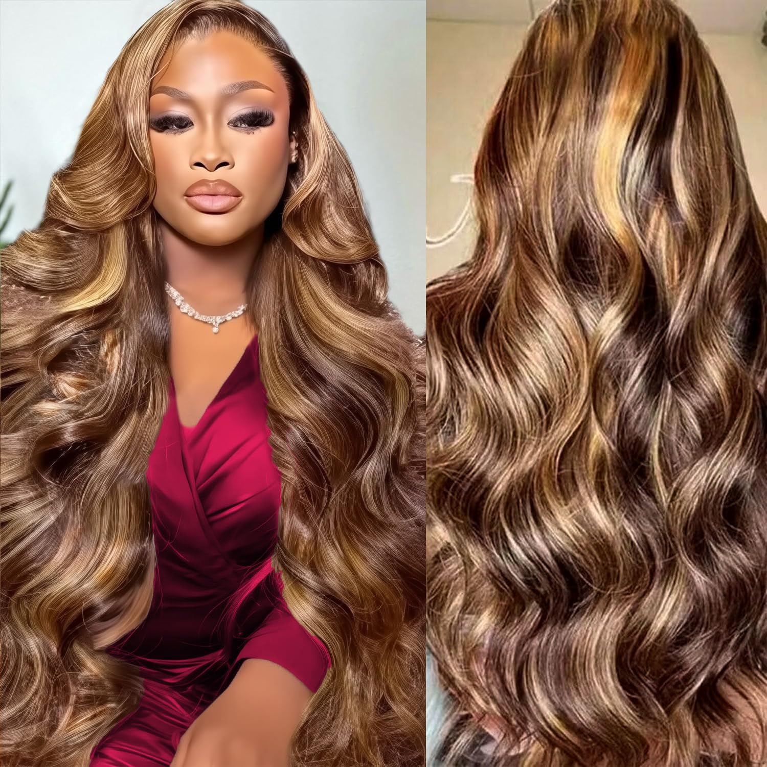 Lace Front Wigs - Pelucas Frontales de Encaje Ondulado HD