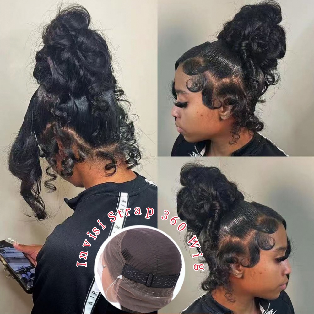 Lace Front Wigs - Peluca llena del cordón HD 360