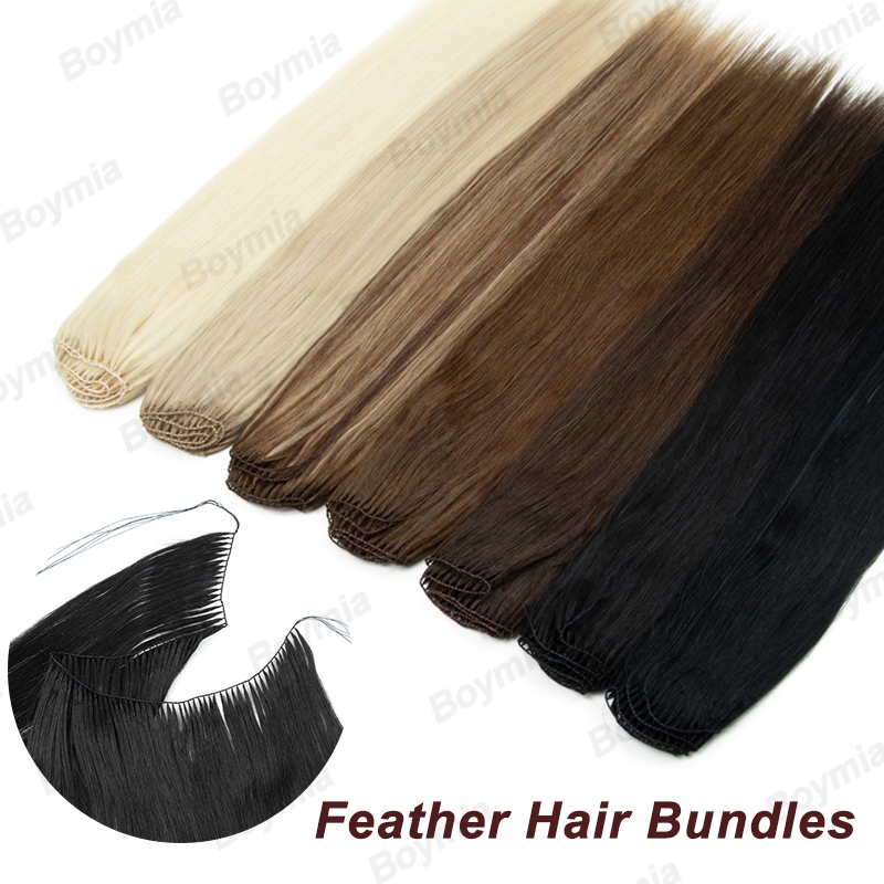 Invisible Tape In Extensions Real Hair - Extensiones de Cabello con Plumas, Paquetes