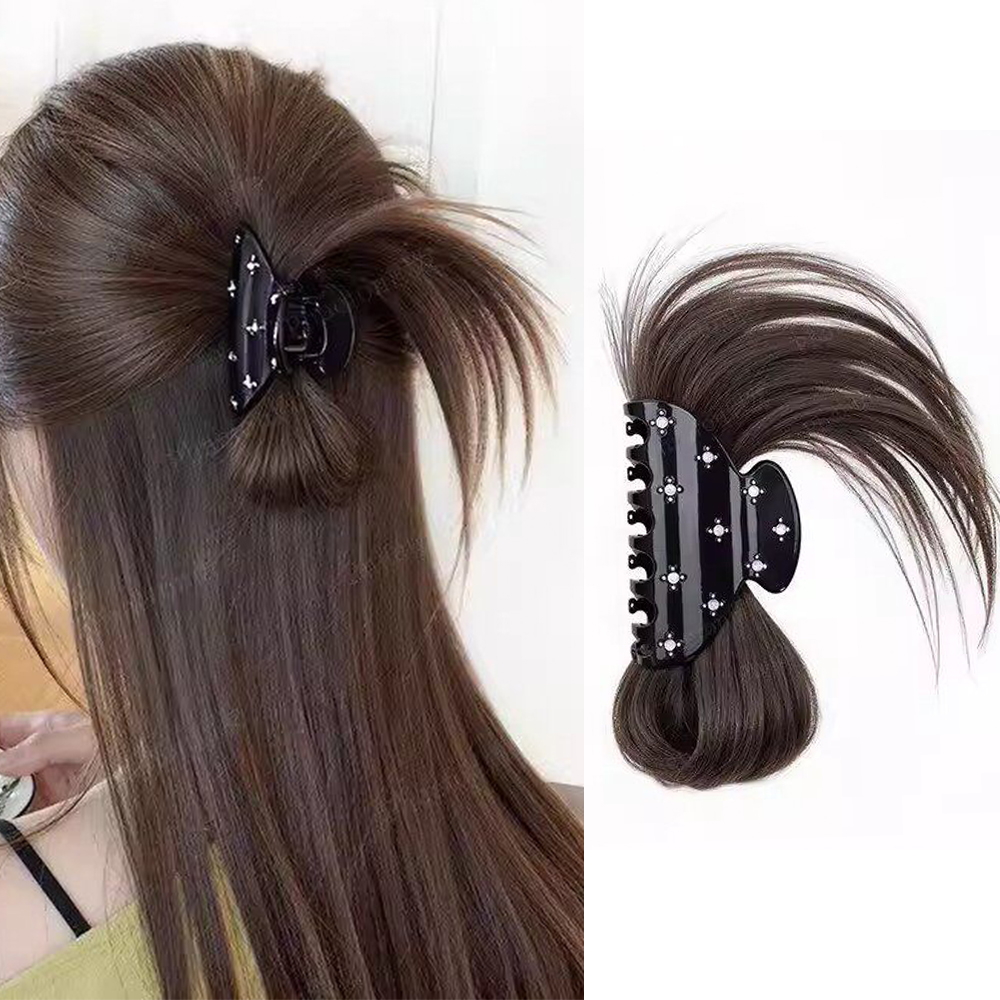 Claw Clip Messy Bun Hair Piece - Pinza para el pelo con moño