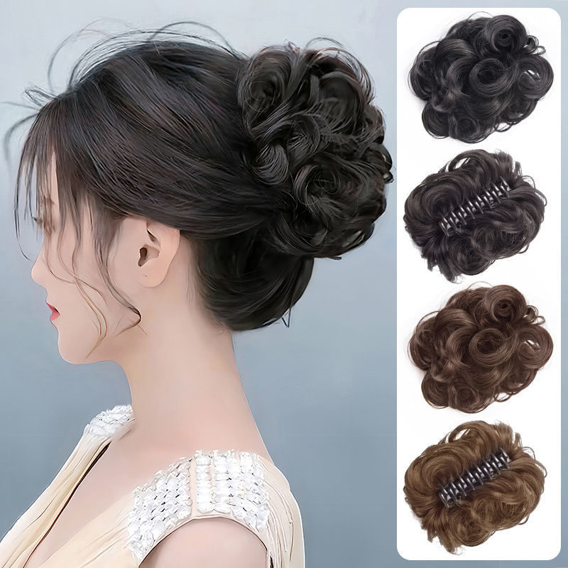 Claw Clip Messy Bun Hair Piece - Nuevo Moño Sintético Despeinado con Clip