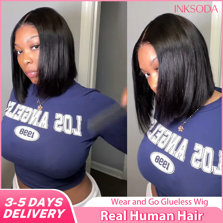 Glueless Wear And Go Human Hair Wig - Pelucas de Cabello Humano con Frente