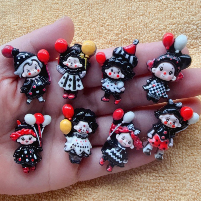 Hair Clips - 12 piezas de accesorios de resina