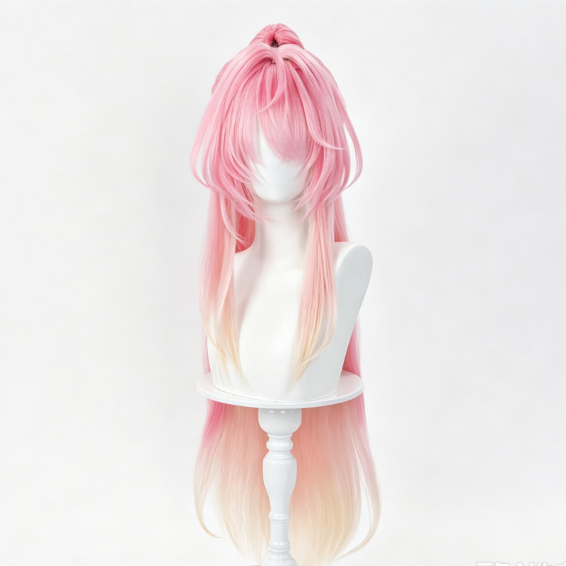 Synthetic Wigs - Peluca Aemeath Wuthering Waves, Cola de