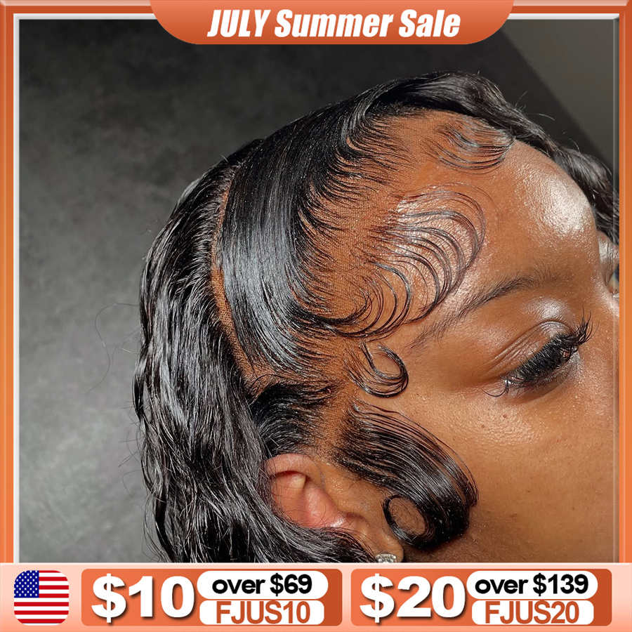 Peluca frontal completa de enc - Hd Lace Frontal Wig Human Hair Pre Plucked reseña y precio