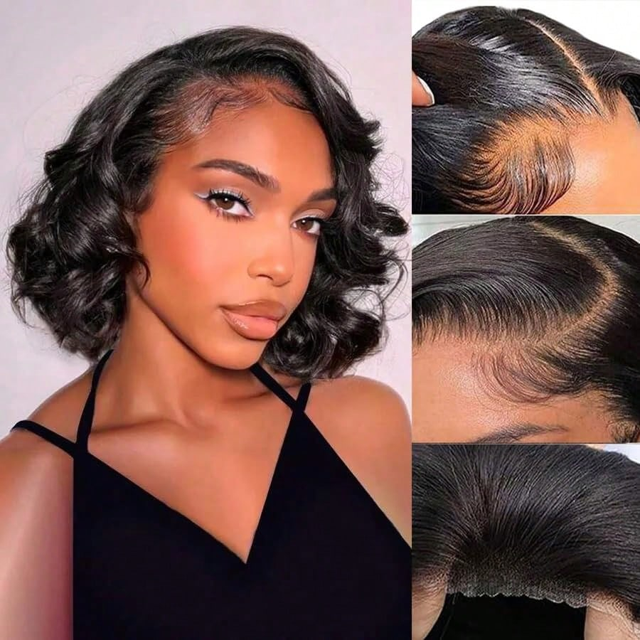 Peluca Bob de Cabello Humano c - Glueless Wear And Go Human Hair Wig reseña y precio