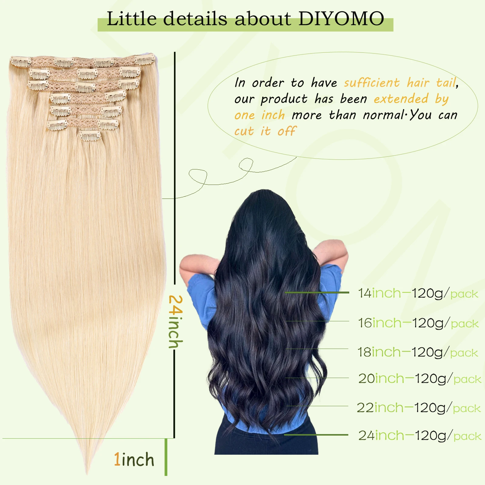 Extensiones de Cabello Natural - Invisible Tape In Extensions Real Hair reseña y precio