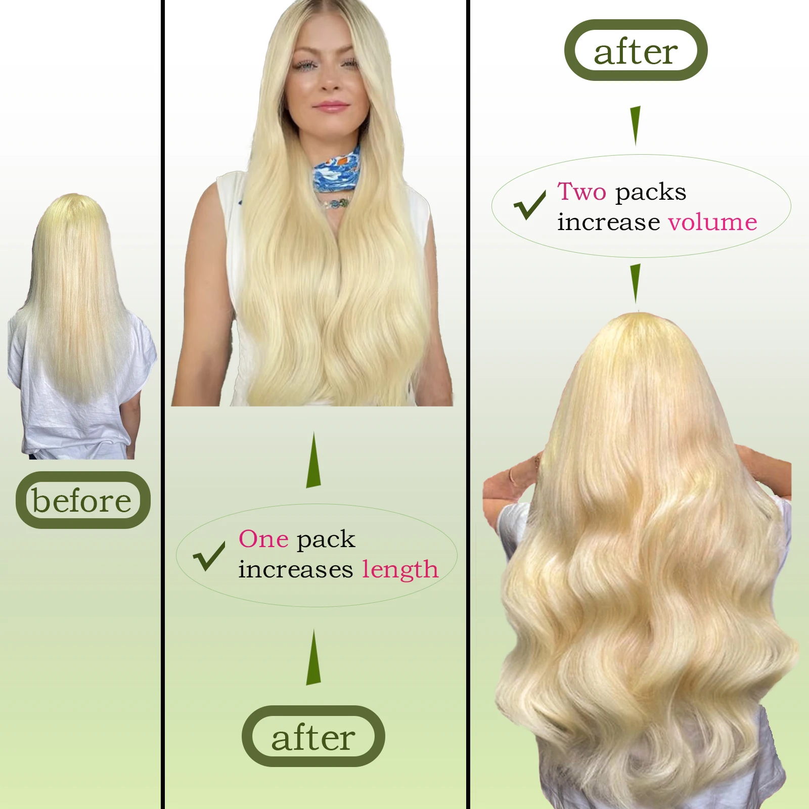Extensiones de Cabello Natural - Invisible Tape In Extensions Real Hair reseña y precio