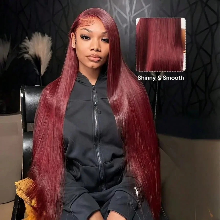 Peluca de Cabello Humano Liso  - Hd Lace Frontal Wig Human Hair Pre Plucked reseña y precio