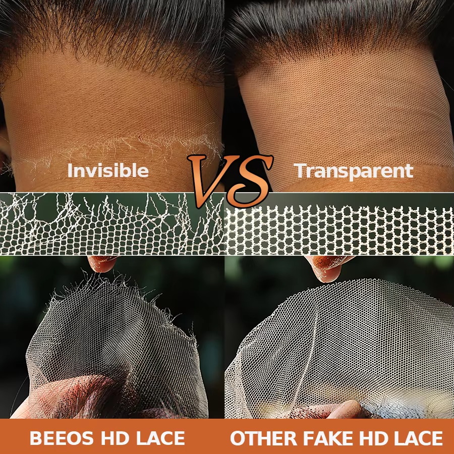 BEEOS Ultra Fitted 13X6 HD, pe - Hd Lace Frontal Wig Human Hair Pre Plucked reseña y precio