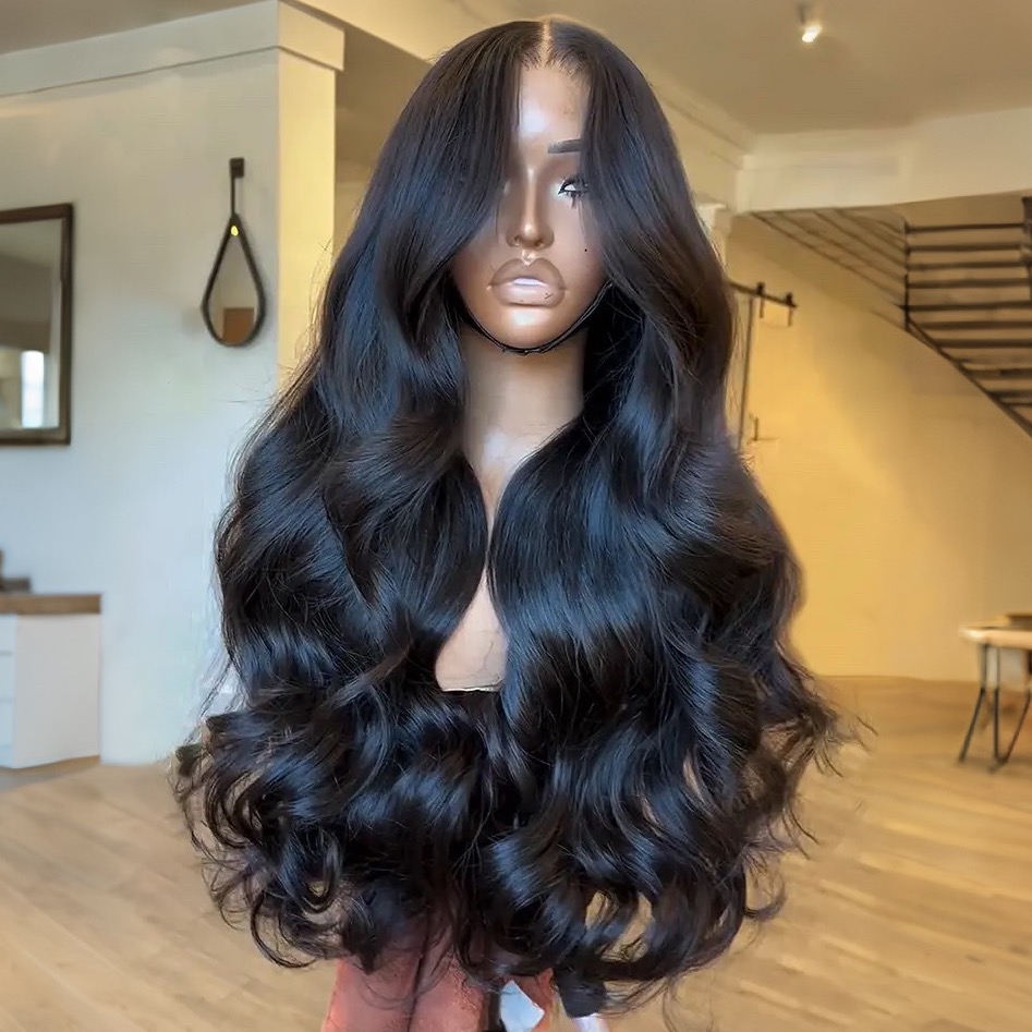 Peluca frontal de encaje sinté - Synthetic Wigs reseña y precio