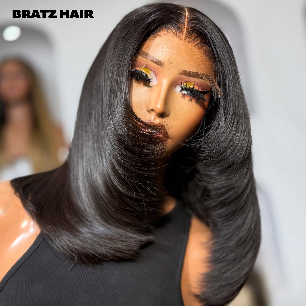Peluca Bob de Cabello Humano L - Glueless Wear And Go Human Hair Wig reseña y precio
