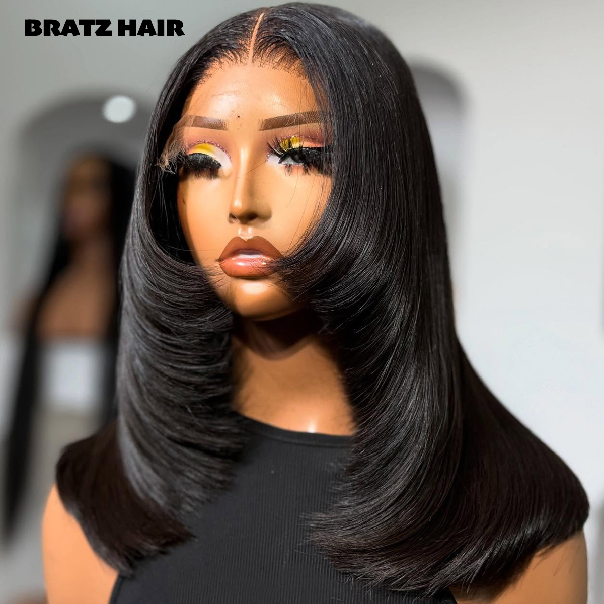 Peluca Bob de Cabello Humano L - Glueless Wear And Go Human Hair Wig reseña y precio