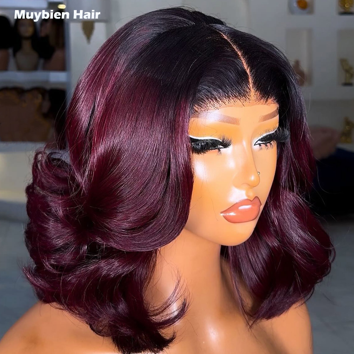 Peluca Bob sin pegamento Wear  - Glueless Wear And Go Human Hair Wig reseña y precio