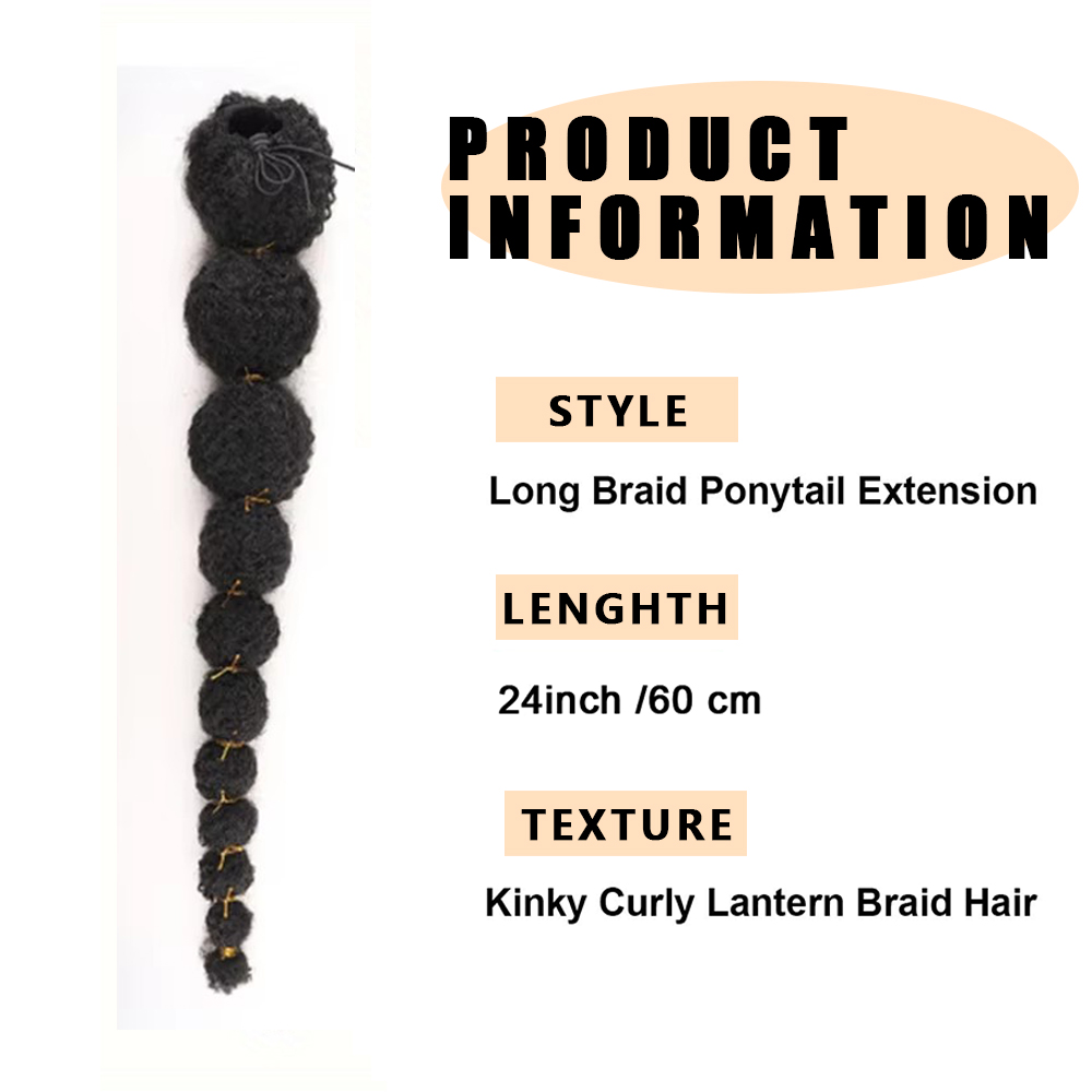 Extensión de Cola de Caballo A - Drawstring Afro Curly Puff Ponytail reseña y precio