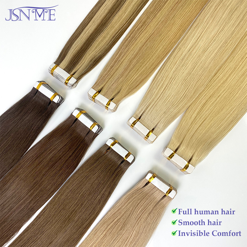 Extensiones de cabello con cin - Invisible Tape In Extensions Real Hair reseña y precio