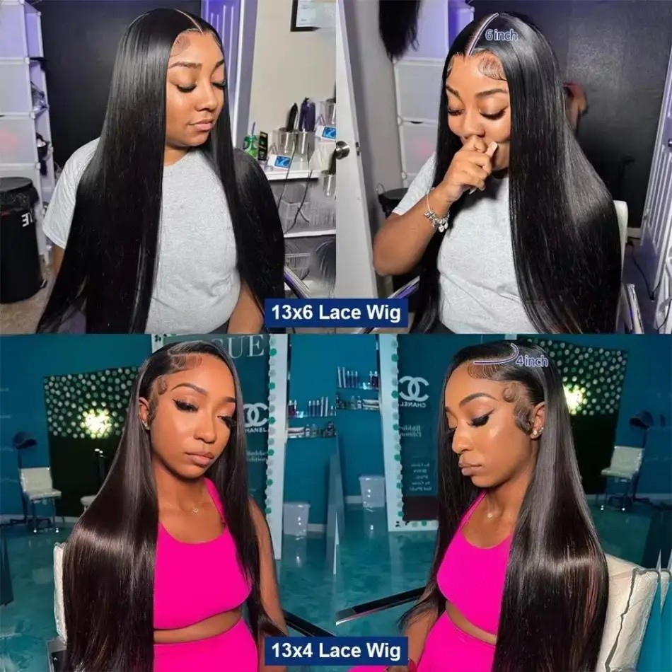 Pelucas de cabello humano liso - Lace Front Wigs reseña y precio