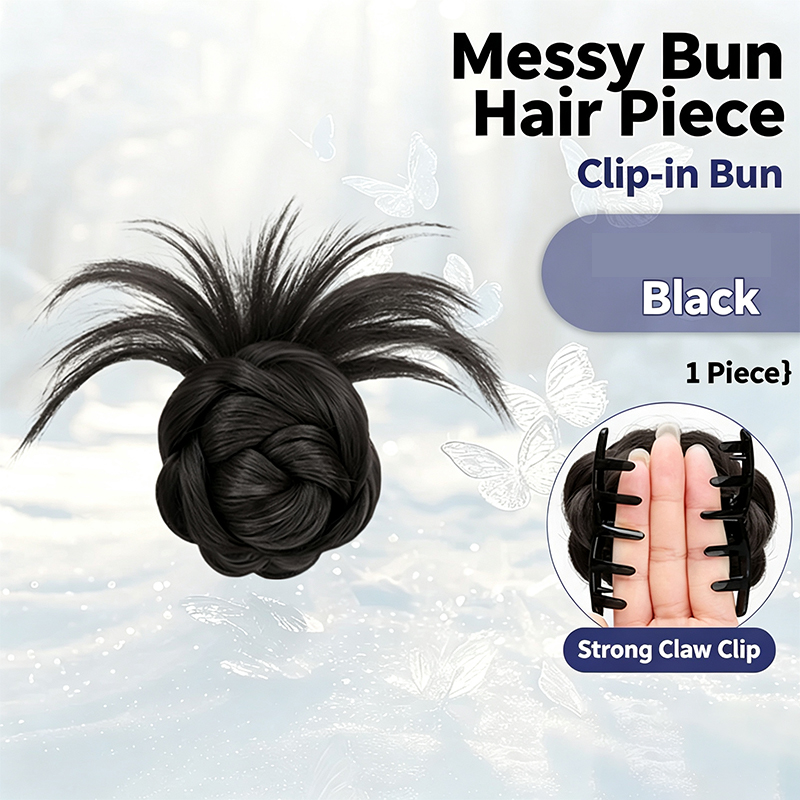 Moño Desordenado con Puntas Es - Claw Clip Messy Bun Hair Piece reseña y precio