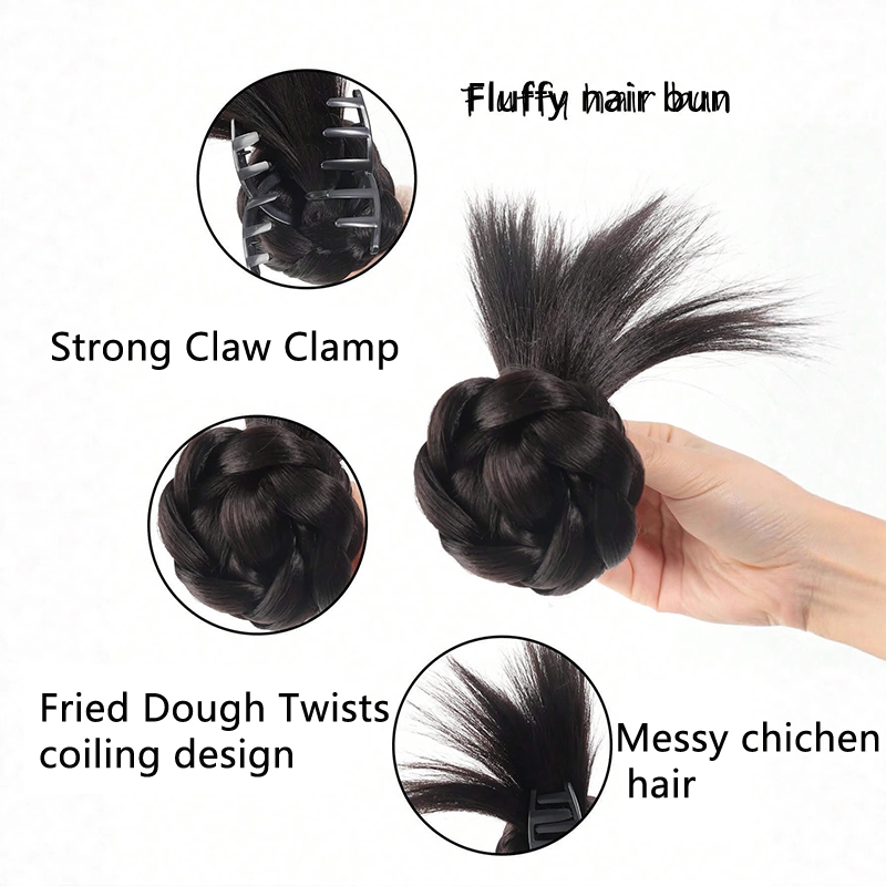 Moño Desordenado con Puntas Es - Claw Clip Messy Bun Hair Piece reseña y precio