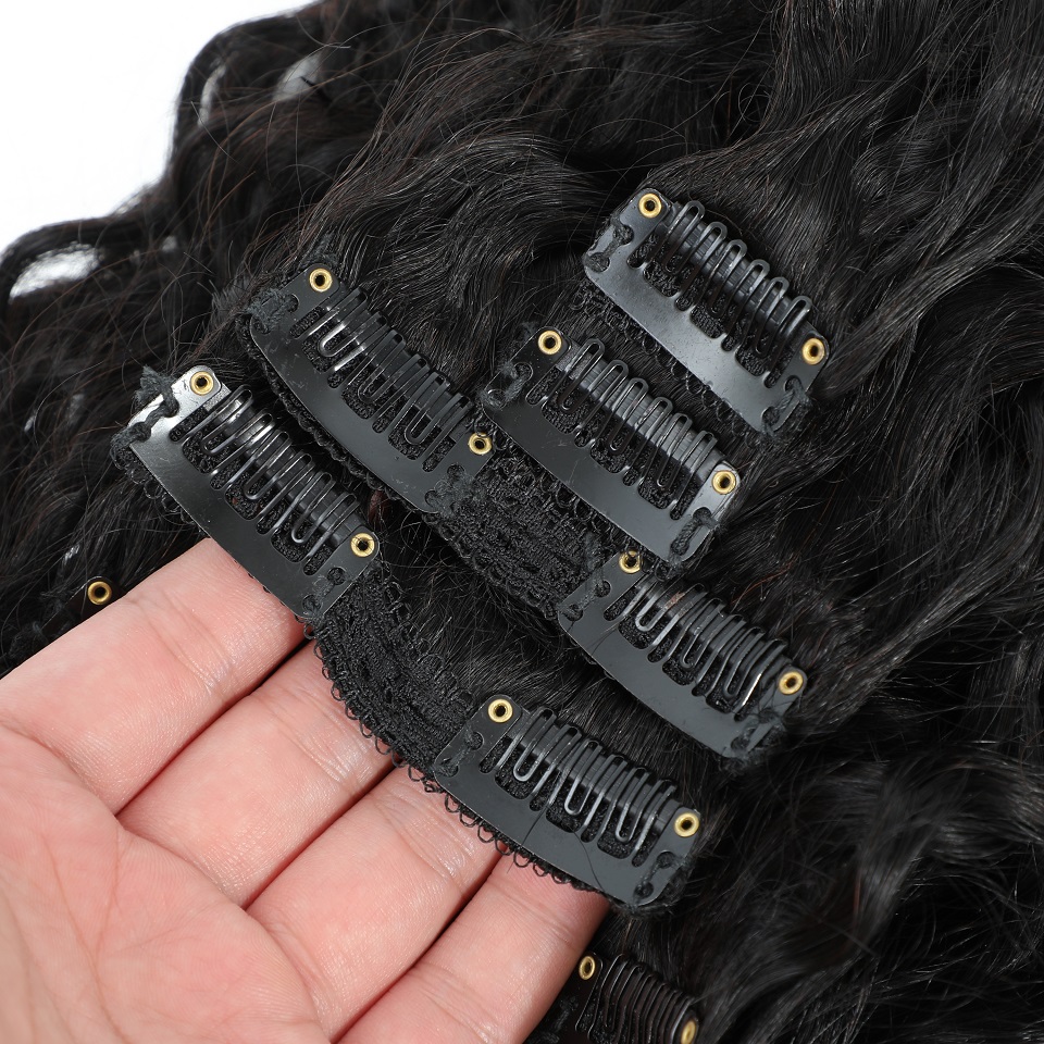 Extensiones de Cabello con Cli - Seamless Clip In Hair Extensions Human Hair reseña y precio